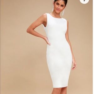 Lulus open back dress Size M (worn once)